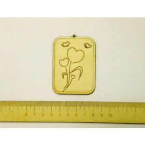 Fafigura, 5 db/csomag - táblácska 149 137645700 - Művészet & Hobbi