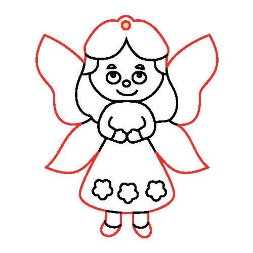 Fafigura, 5 db/csomag - tündér 429 137645751