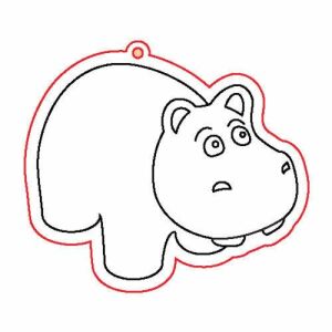 Fafigura, 5 db/csomag - viziló 167 137645754 - Művészet & Hobbi