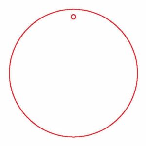 Fafigura, 6 db/csomag - füli alap 233