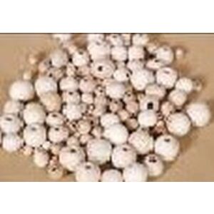 Fagolyó 25mm mărgele din lemn, 50 bucăți - Obiect decorabil