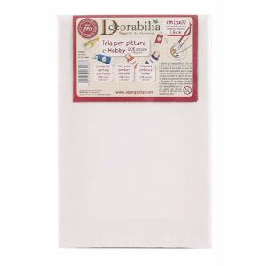 Stamperia Decorabilia 15x10 cm pânză întinsă pentru pictură și hobby - Obiect decorabil
