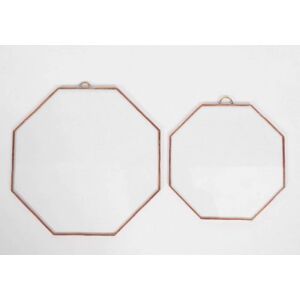 Fóliázott üveg 3mm, nyolcszög, 12-es