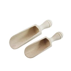 Fűszerkanál szett 2 darabos, Kis fa fűszeres kanalak - Kanál