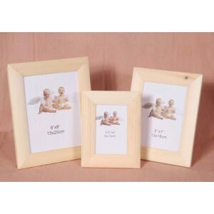 Set rame foto din lemn, margini rotunjite, 10x15 cm, decor pentru casă - Obiect decorabil