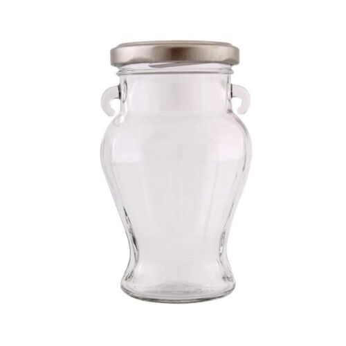 212 ml-es Amphora üveg tetővel