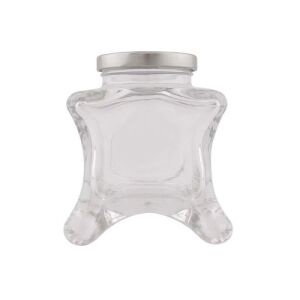 Kis üveg 314 ml Vaso Oskar, tetővel