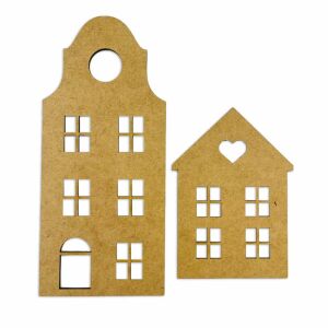 MDF figura: Houses 137646391 - Stamperia