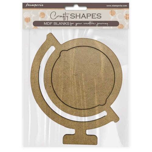 Stamperia Crafty Shapes MDF Globe alapanyag kreatív és dekorációs célokra