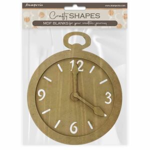 Stamperia Crafty Shapes MDF Óra Alap dekoráláshoz és kézműveskedéshez - Stamperia