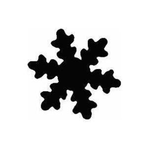 Formalyukasztó 16 mm, Hópehely 2