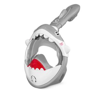 Mască de scufundare pentru copii TSUNAMI SHARK gri 137650353 - Măști de scufundare
