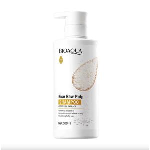 Bioaqua - Rice Raw Pulp Shampoo - Sampon 500 ml