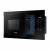 Samsung MG22M8254AK/E2 black built-in microwave oven with open door