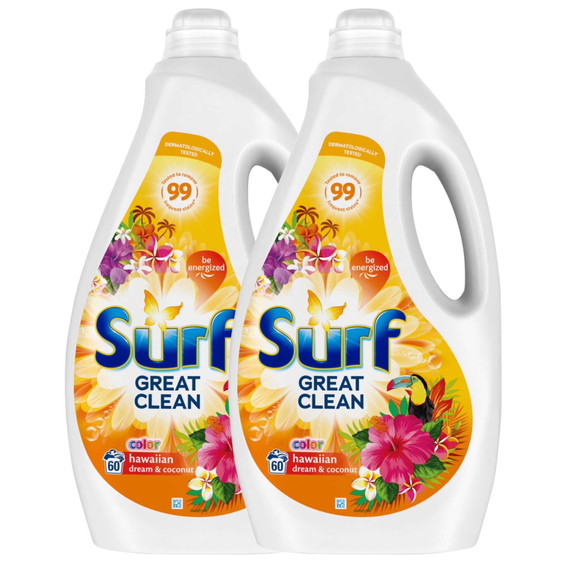 E-shop Surf Washing gel Hawaiian Dream 120 pracích prostriedkov 2x3L