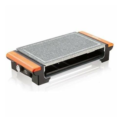 Настолен грил ETA 116290000 с каменна плоча, черен и сребрист