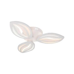 Biała lampa sufitowa ORCHID LED, 3-płatkowy design - Lampy i oświetlenie
