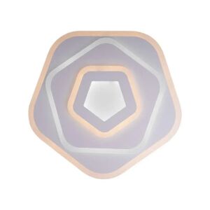 LED полилей с дистанционно управление PENTAGON 59W, Студена/Топла/Неутрална светлина, Бял 137651361 - Лампи и осветление