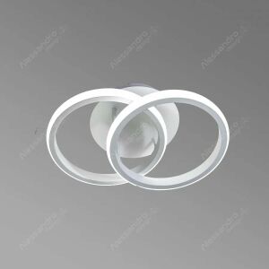 LED luster VERTEX CIRCULA 24W, 2 kruhy, studené/teplé/neutrálne svetlo, biely 137651509 - Závesné lampy