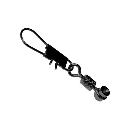 CZ forgó kapoccsal, fekete nikkel, L méret, 5 db - Carp Zoom