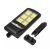 Solarlampe mit Fernbedienung, 72 LEDs, Bewegungsmelder, wasserdicht, Lichtsensor, schwarz 137651730