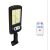Solarlampe mit Fernbedienung, 72 LEDs, Bewegungsmelder, wasserdicht, Lichtsensor, schwarz 137651730