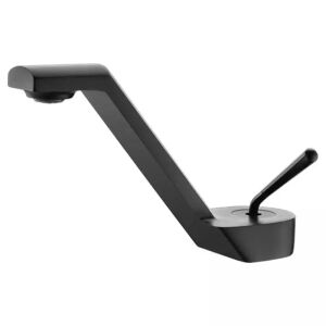 Alessandro Design MP017H schwarzer Badarmatur isoliert - Wasserhahn