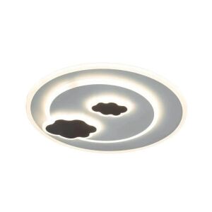 Lampa sufitowa NOOR 30W LED w kształcie chmury, biała - Lampy i oświetlenie