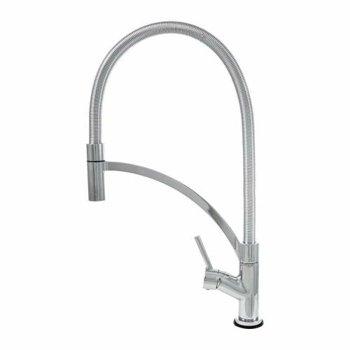 WZX/2017 Chrom Küchenarmatur mit flexiblem Auslauf