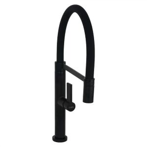 Konyhai CF2045 schwarze Küchenarmatur isoliert - Wasserhahn