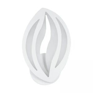 Lampă de perete LED ORCHID, 11W, acril și metal alb, design floral modern - Aplice perete