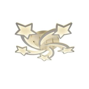 LED luster s diaľkovým ovládaním IPOMOEA 69W, 5 hviezdičiek, studené/teplé/neutrálne svetlo, stmievateľný, biely 137653183 - Závesné lampy