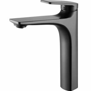 Mosdócsaptelep 9927N, seidenmatte schwarze Badarmatur - Wasserhahn