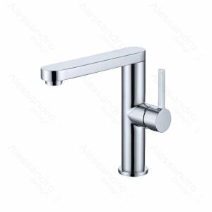 Alessandro Design 9107 Chrom Badarmatur, Einhebelmischer - Wasserhahn