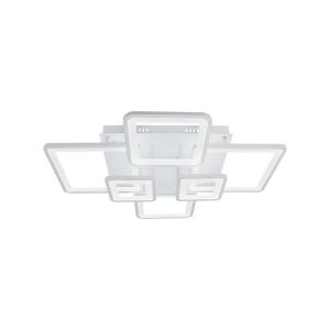 Lampa sufitowa LED ELLA 124W, kwadratowa, biała - Lampy i oświetlenie