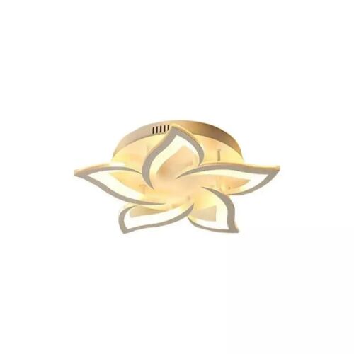 LED luster s diaľkovým ovládaním LOTUS 74W, 5 lupienkov, studené/teplé/neutrálne svetlo, stmievateľný, biely 137654701