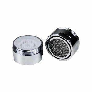 Strahlreglersieb Außengewinde Chrom glänzend 2cm – Wassersparend und gleichmäßiger Strahl 137654721 - Wasserhahn-Filter