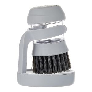 Kefa na umývanie riadu Alista Home s nádobou - sivá 137655338 - Umývanie riadu