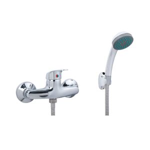 Смесител за душ, Композитен метал, Хром, CD000