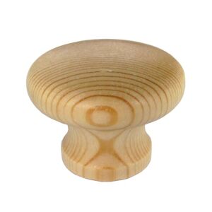 Fagomb d=45 mm fenyő lakkozott bútorfogantyú - JKH