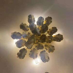 Luster Margherita 47cm 3XG9 Zlatý 137656416 - Lampy&osvetlenie