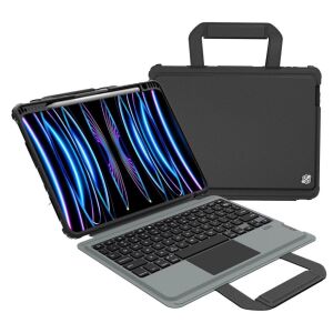 Nillkin Bumper GO billentyűzetes tok iPad Air/Pro készülékhez, háttérvilágítású billentyűzet, fekete - Nillkin