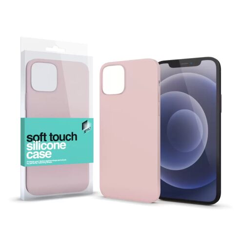 XPRO Soft Touch rózsaszín szilikon tok Apple iPhone 13 Mini készülékhez - XPro