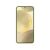 Samsung Galaxy S24 lime zöld szilikon tokban, elölnézet