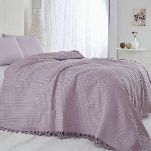 Saheser 157SHS5204 paplanhuzat, 100% pamut, 220x240 cm, 340 g/m2, 96 szálsűrűség, 30C, Lila