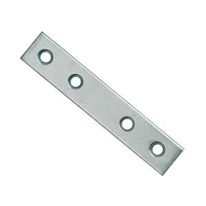 Összekötő lemez 180 x 15 / 2 mm horganyzott, 3254190, fa gerendák összekapcsolásához - Összekötő lemez