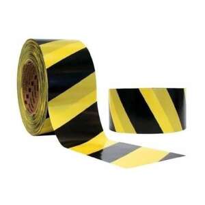 GEKO SIGNAL 200m LDPE sárga-fekete figyelmeztető szalag tekercs - Jelölés & Figyelmeztetés