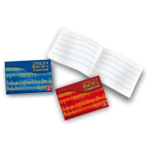 Pigna: ležiaca notová kniha, A/5, 32 listov, dva druhy 137703788 - Zošity