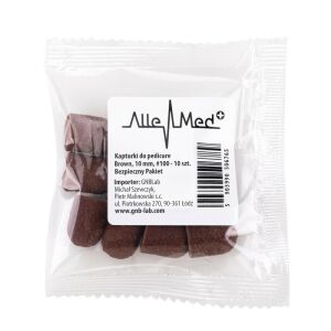 AlleMed Pedikűr csiszolósapka 10mm #100 - 10db 137706547 - Pedikűr csiszolófej