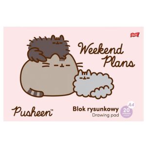 Pusheen cicás vázlatfüzet, A/4, 20 lap (663291) 137709986 - Pusheen